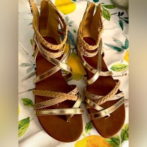 Beautiful sandals from SO. Never worn once. peak condition